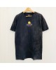 Camiseta Manga Corta Dark Grey Washed Dibujo
