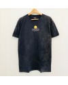 Camiseta Manga Corta Dark Grey Washed Dibujo