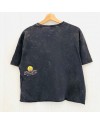 Camiseta Crop Top Dark Grey Dibujo