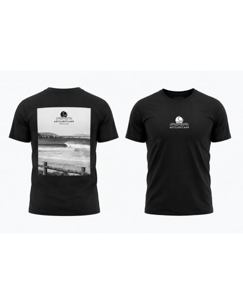 Camiseta negra foto Razo