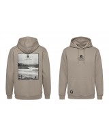 Sudadera con capucha foto Razo gris pardo
