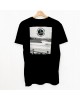 camiseta negra foto razo