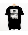 camiseta negra foto razo